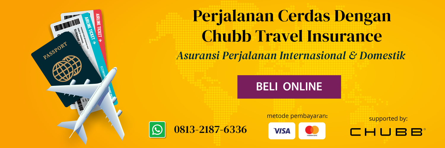 Asuransi Perjalanan Chubb Travel Internasional | Asuransi Perjalanan/Travel Covid-19